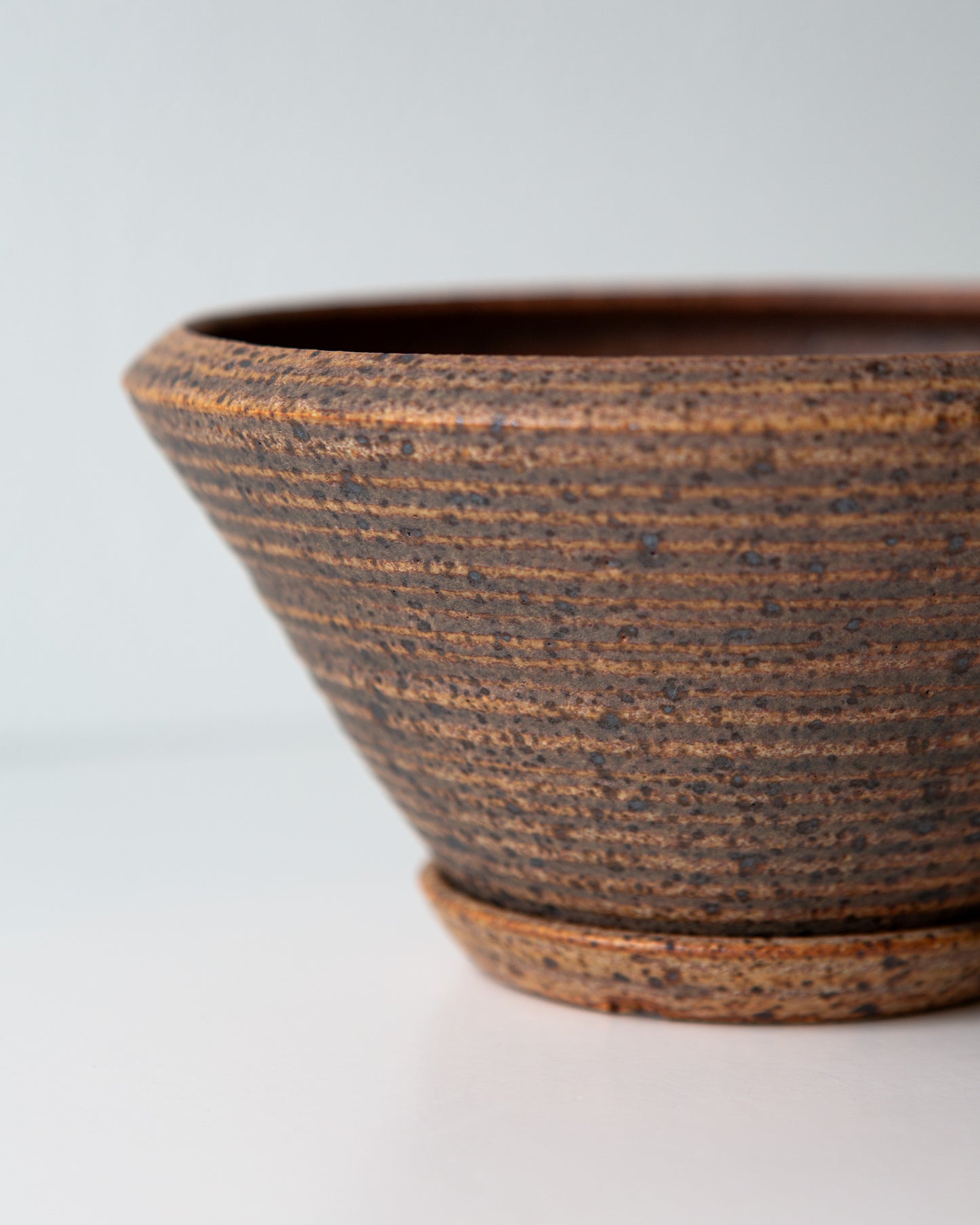 Small Reddish Brown Planter